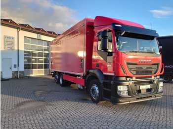 Beverage truck Iveco Stralis AD260SY36 Schiebeplane+LBW Abbiege Euro6: picture 1