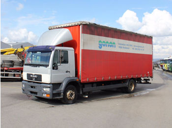 Curtainsider truck MAN 14.285 4x2 BL: picture 1
