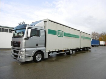 Curtainsider truck MAN 18.440 TGX Jumbozug XL ca. 115-120m³  TüV: picture 1