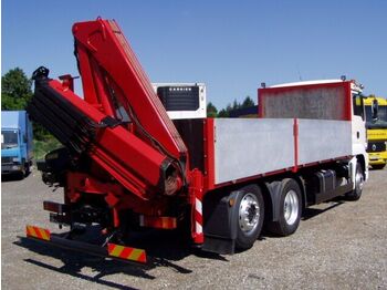 Dropside/ Flatbed truck, Crane truck MAN 26.430, KRAN FASSI150A24-Fernbedienung: picture 3