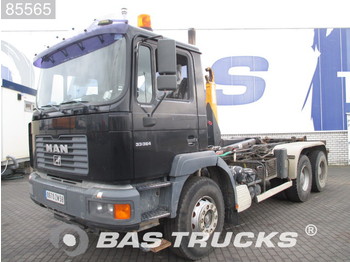 Container transporter/ Swap body truck MAN 33.364 Getriebeschaden SteelSuspension Big-Axle: picture 1