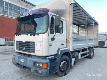 Curtainsider truck MAN FE19.314: picture 1