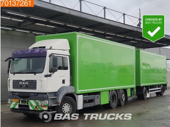 Box truck MAN TGA 26.320 6X2 Ladebordwand Lift+Lenkachse Euro 5: picture 1