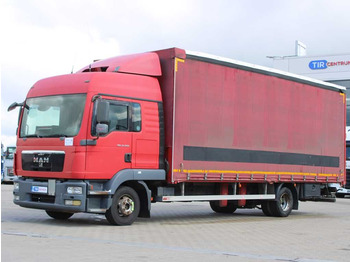 Curtainsider truck MAN TGL 12.250