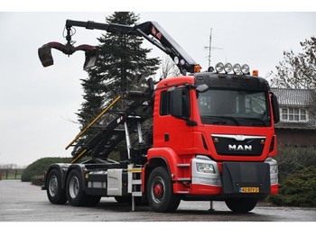 Cable system truck, Crane truck MAN TGS 26.400 6X4H-2 BL !!Z-KRAAN-KABEL!!RADIO REMOTE!!EURO6!!: picture 1