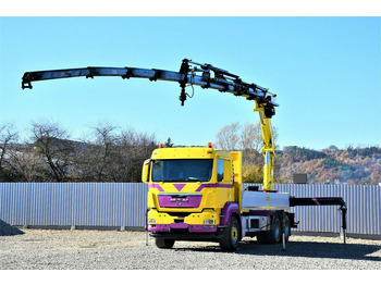 Crane truck MAN TGS 28.440 Pritsche 5,60* HMF 3000 K5 + FUNK !: picture 2