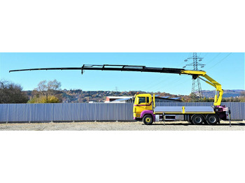 Crane truck MAN TGS 28.440 Pritsche 5,60* HMF 3000 K5 + FUNK !: picture 5