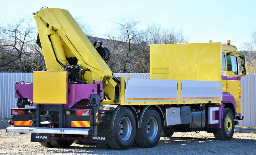 Crane truck MAN TGS 28.440 Pritsche 5,60* HMF 3000 K5 + FUNK !: picture 6