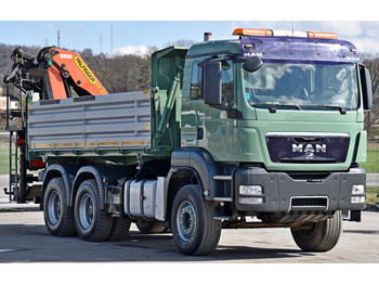 MAN TGS 33.440* PK 22002 - EH C + FUNK * 6x4  - Crane truck, Tipper: picture 4