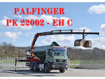 MAN TGS 33.440* PK 22002 - EH C + FUNK * 6x4  - Crane truck, Tipper: picture 1