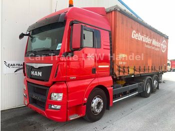 Container transporter/ Swap body truck MAN TGX 26.400 €6 Lenkachse/LBW/Kamera: picture 1