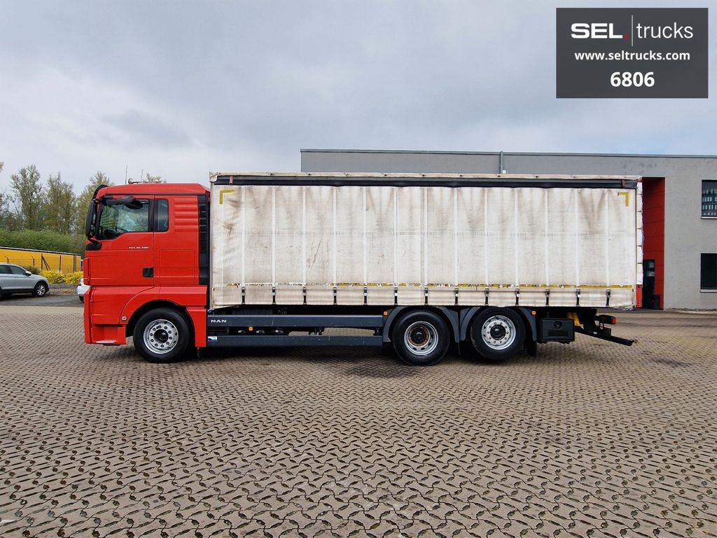Curtainsider truck MAN TGX 26.500 / Intarder / Lenk-Liftachse / Xenon: picture 8