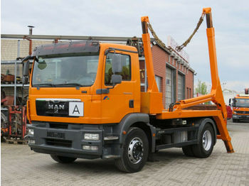 Skip loader truck MAN TG-M 18.340 4x2  Absetzkipper VDL: picture 1