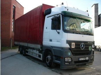 Curtainsider truck MERCEDES 2541-Actros: picture 1
