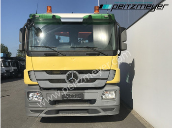 Skip loader truck MERCEDES-BENZ Actros 2641 BB blattgefedert Aufbau: Seitenlader: picture 5