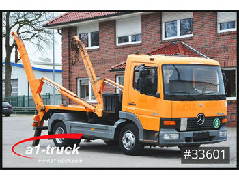 Skip loader truck Mercedes-Benz 818  Atego Absetzkipper Meiller  TÜV 11/2021: picture 1