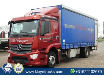 Curtainsider truck Mercedes-Benz ANTOS 1827 euro 6 lift 1x bed: picture 1