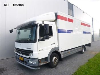 Box truck Mercedes-Benz ATEGO 816 4X2 BOX MANUAL FULL STEEL EURO 4: picture 1
