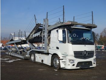 Autotransporter truck Mercedes-Benz Actros 1843 E6 + Lohr 2.53: picture 1