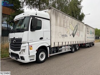 Curtainsider truck Mercedes-Benz Actros 2545 6x2, EURO 6, Combi: picture 1