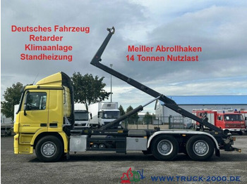 Mercedes-Benz Actros 2644 Meiller 14 t. Retarder Standheizung - Hook lift truck