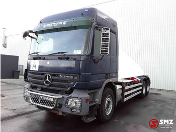 Cab chassis truck Mercedes-Benz Actros 2648 6x4 lames steel: picture 3