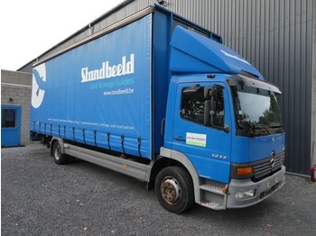 Curtainsider truck Mercedes-Benz Atego 1217: picture 1