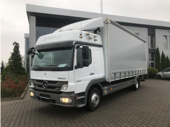 Curtainsider truck Mercedes-Benz  Atego 1224, Euro 5: picture 1