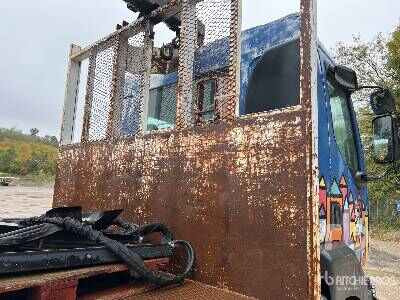 Dropside/ Flatbed truck, Crane truck RENAULT KERAX 340 2001 Palfinger PK17000 6200 kg ...: picture 36