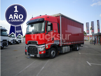 Curtainsider truck RENAULT T480 HIGH SLEEPER CAB: picture 1