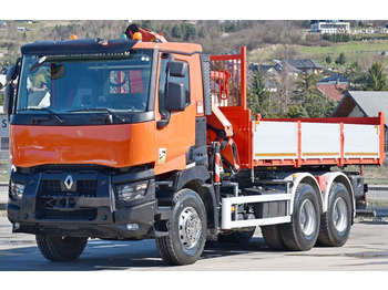 Renault C 430 * KIPPER 5,30 m* PK 16001 - K A+ FUNK /6x4  - Crane truck, Tipper: picture 4