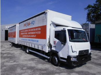 Curtainsider truck Renault D75 EURO6 177PS + Anhanger AGADOS: picture 1