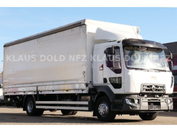 Curtainsider truck RENAULT D 240