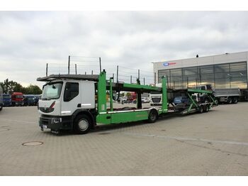 Autotransporter truck Renault PREMIUM D 430.19 PR 4X2,FOR 8-9 CAR+Kässbohrer: picture 1