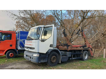 Skip loader truck Renault Premium 370Absetzkipper Mailler.N.L.7800: picture 1