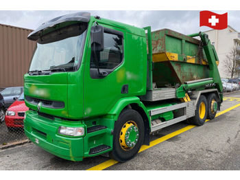 Skip loader truck Renault Premium 370 6x2: picture 1