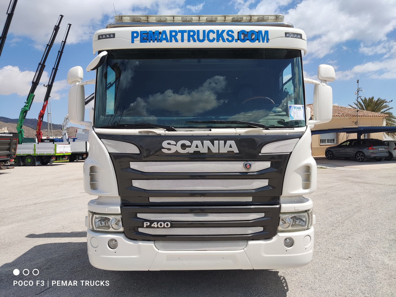 Container transporter/ Swap body truck SCANIA P 400 6X2 MULTILIFT EURO 5: picture 3