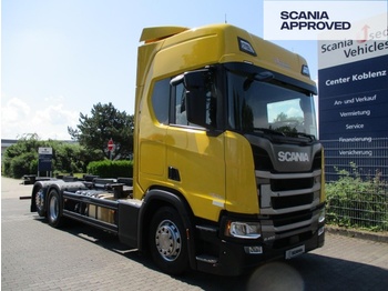 Container transporter/ Swap body truck SCANIA R450 - 6x2*4 - HIGHLINE - MULTIWECHSLER - SCR: picture 1
