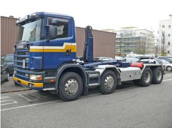 Hook lift truck SCANIA R 124: picture 1