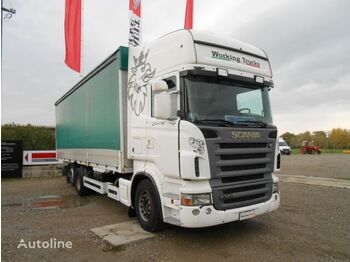 Curtainsider truck SCANIA R 380: picture 1