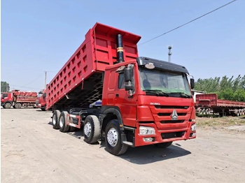 Tipper for transportation of silos SINOTRUK HOWO 371 Dump truck 8x4: picture 1