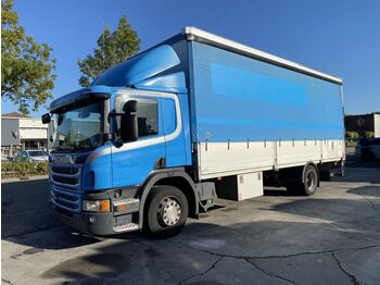 Curtainsider truck Scania P280 4X2 EURO 6 - 18 TON - ONLY 268.720 KM - BOX: picture 1
