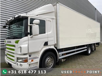 Box truck Scania P360 / 6X2 / Euro 5 / Tail lift / 490 DKM / TUV: 8-2021 / Belgium Truck: picture 1