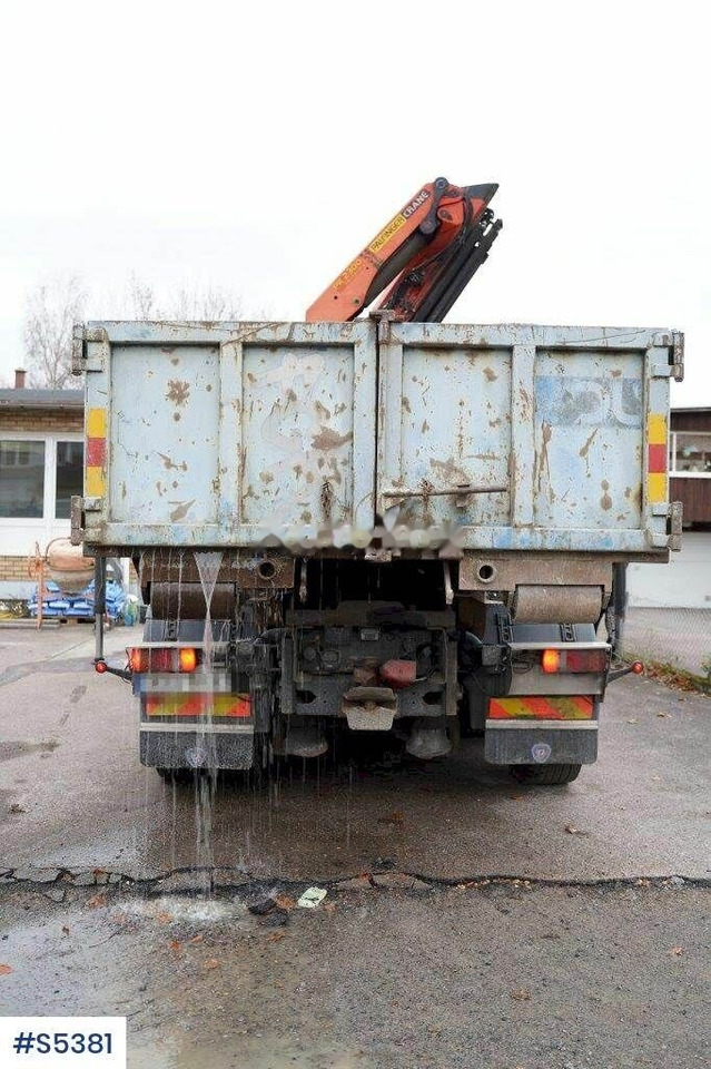 Hook lift truck, Crane truck Scania P420LB8X4*4HHA Crane truck with Palift 22 000 kgs: picture 6