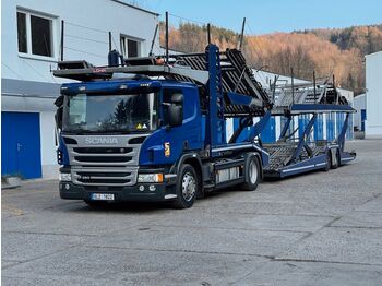 Autotransporter truck Scania P450 + Eurolohr 2.53 WXS: picture 1