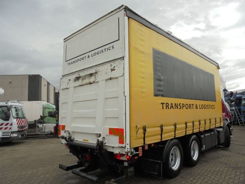 Curtainsider truck Scania R500 V8 + Euro 5 + Retarder + Lift + 6x2: picture 9