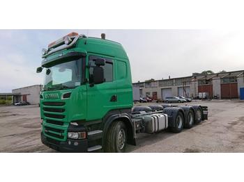 Container transporter/ Swap body truck Scania R560LB8X4*4HNB TRIDEM+RETARDER+PTO: picture 1
