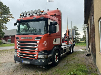 Timber truck SCANIA R 560