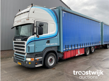 Curtainsider truck Scania R 480 B 6x2: picture 1