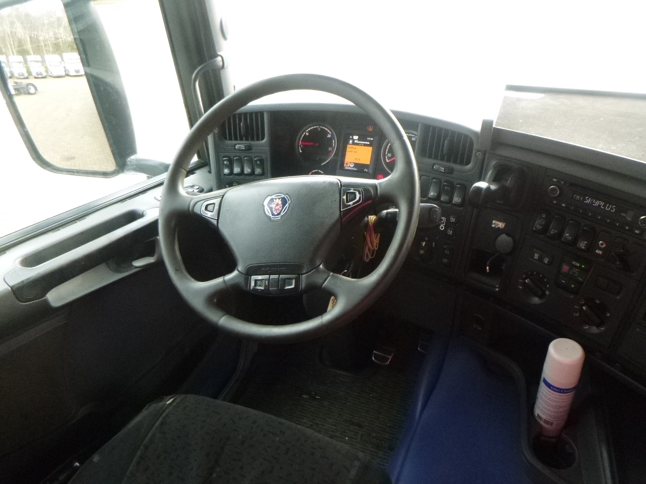 Tipper, Crane truck Scania R 500 8X2 tipper + Palfinger PK27001 EHD: picture 33
